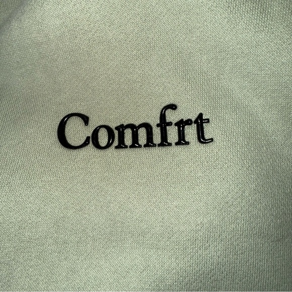 Worn Once Viral SOLD OUT Limited Ed Green Tea Matcha Comfrt Cloud Zip Hoodie S - Picture 8 of 9